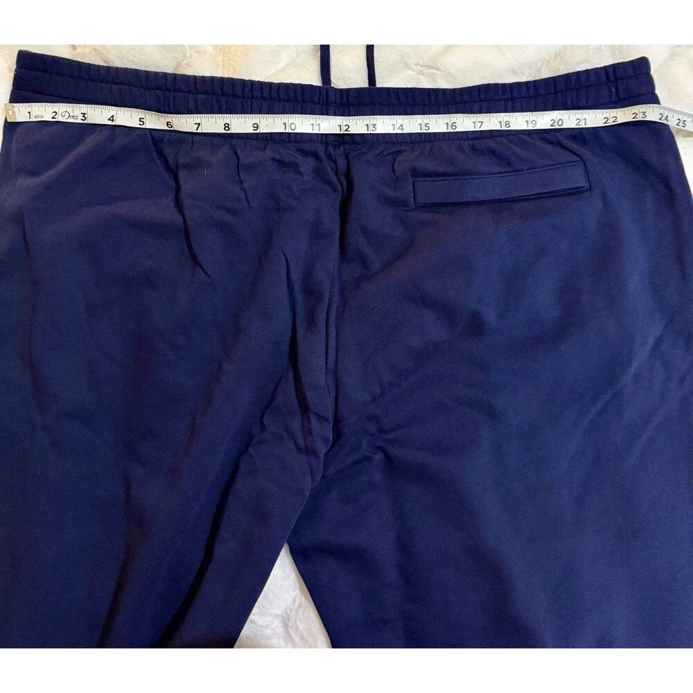 Under Armour UA Rival Fleece Pants Men's 4XL Big & Tall Blue Loose Drawstring